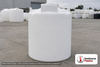 Snyder Industries 330 Gallon Plastic Open Top Batch Storage Tank in White. Polyethylene; White; dimensions 63.0in H x 42.0in W x 42.0in L; 108.0 lb empty; 1.9 specific gravity rating. Manufacturer part number SII-57500VOT-45. Sold by OneSource Plastics (https://www.onesourceplastics.com).