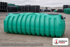 Norwesco Florida Only 1250 Gallon Two Compartment Low Profile Septic Tank - IAPMO Certified. 1250 gallon capacity