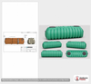 Dimensional spec drawing for Norwesco 1250 Gallon Low Profile Septic Tank (157" L x 60" W x 51" H)