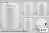 Dimensional spec drawing for Snyder Industries 12500 Gallon Double Wall Tank (142" L x 142" W x 274" H)