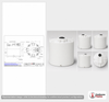 Dimensional spec drawing for Snyder Industries 2000 Gallon Vertical Storage Tank (90" L x 90" W x 88" H)