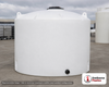 Snyder Industries 2000 Gallon Plastic Vertical Liquid Storage Tank in White. Polyethylene; White; 88" H x 90" W x 90" L.
