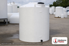 Snyder Industries 3000 Gallon HDPE Vertical Liquid Storage Tank with ASTM Certification. 3000.0 gallon capacity; High Density Linear Polyethylene; White; dimensions 127.0in H x 90.0in W x 90.0in L; 675.0 lb empty; 1.5 specific gravity rating; fittings: 1 Manway / Lid; max temp 120 deg  F / 48 deg  C; 3 Year Warranty. Manufacturer part number 8160000n43. Manufactured by Snyder. Sold by OneSource Plastics (https://www.onesourceplastics.com).