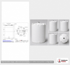 Snyder Industries 8500 Gallon XLPE Vertical Liquid Storage Tank with ASTM Certification in White