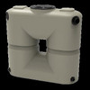 Bushman 130 Gallon Mocha Slimline Rainwater Storage Tank