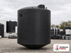 Norwesco 10,000 Gallon 30 Degree HDPE Cone Bottom Tank Only in Black. High Density Linear Polyethylene; Black; 190" H x 141"