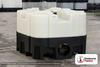 Snyder Industries 120 Gallon HDPE Stackable IBC Tote Tank. High Density Linear Polyethylene; White; dimensions 34.0in H x 45.0in W x 46.0in L; 187.0 lb empty; 1.9 specific gravity rating. Manufacturer part number SII-6660015B97202. Sold by OneSource Plastics (https://www.onesourceplastics.com).