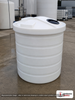Chem-Tainer 120 Gallon Plastic Vertical Double Wall Liquid Chemical Storage Tank. 120 gallon capacity; Polyethylene; Natural