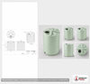 Dimensional spec drawing for Enduraplas 2500 Gallon
