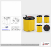 Snyder Industries 360 Gallon Used Oil Containment Tank with Level Gauge