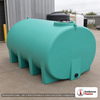 Enduraplas 1100 Gallon Plastic Vertical Liquid Storage Tank in Faint Green. Polyethylene; Green; 97" H x 60" W x 60" L.