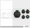 Snyder Industries 500 Gallon Plastic Septic Pump Tank