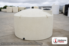 Chem-Tainer 1150 Gallon Plastic Vertical Liquid Storage Tank. 1150.0 gallon capacity; Polyethylene; dimensions 57.0in H x 86.0in W x 86.0in L; 175.0 lb empty; 1.5 specific gravity rating; fittings: 2". Manufacturer part number TC8657IC. Sold by OneSource Plastics (https://www.onesourceplastics.com).