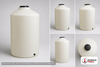 Dimensional spec drawing for Chem-Tainer 165 Gallon Vertical Tank (31" L x 31" W x 58" H)