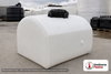 Norwesco 225 Gallon Plastic Underground Water Storage Cistern Tank. Polyethylene; White; 50" H x 48" W x 48" L.