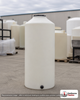 Chem-Tainer 45 Gallon Plastic Vertical Liquid Storage Tank. 45.0 gallon capacity; Polyethylene; dimensions 51.0in H x 18.0in W x 18.0in L; 18.0 lb empty; 1.5 specific gravity rating; fittings: 1.5". Manufacturer part number TC1851IC. Sold by OneSource Plastics (https://www.onesourceplastics.com).