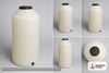 Chem-Tainer 45 Gallon Plastic Vertical Liquid Storage Tank