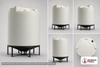 Snyder Industries 4600 Gallon 15 Degree Plastic Cone Bottom Tank