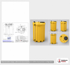 Dimensional spec drawing for Snyder Industries 500 Gallon No Class Value (53" L x 53" W x 81" H)