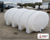 Chem-Tainer 550 Gallon Plastic Horizontal Leg Tank. 550.0 gallon capacity; Polyethylene; Natural White; dimensions 50.0in H x 48.0in W x 74.0in L; 130.0 lb empty; 1.5 specific gravity rating; fittings: 2"; 3 Year Warranty. Manufacturer part number TC5476LC. Sold by OneSource Plastics (https://www.onesourceplastics.com).