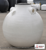Norwesco 550 Gallon Plastic Underground Water Storage Cistern Tank. Polyethylene; White; 67" H x 64" W x 64" L.