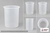 Chem-Tainer 16 Gallon Plastic Open Top Batch Storage Tank