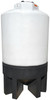 Chem-Tainer 200 Gallon Chem-Tainer Cone Bottom Tank with Poly Stand