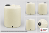 Dimensional spec drawing for Chem-Tainer 330 Gallon Vertical Tank (47" L x 47" W x 51.5" H)