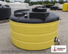 Chem-Tainer 385 Gallon Plastic Vertical Double Wall Waste Oil Tank with Oil Level Gauge in Yellow. 385 gallon capacity