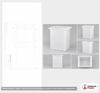 Chem-Tainer 56 Gallon Polypropylene Open Top Batch Storage Tank