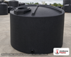 Bushman 3000 Gallon Black Vertical Water Storage Tank. Polyethylene; Black; dimensions 97.5in H x 102.0in W x 102.0in L; 413.0 lb empty; 1.0 specific gravity rating; fittings: 1 Inlet , 1 Outlet , 1 Manway / Lid; max temp 120 deg  F / 48 deg  C; 3 Year Warranty. Manufacturer part number 45832. Sold by OneSource Plastics (https://www.onesourceplastics.com).