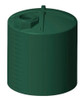 Bushman 3000 Gallon Green Vertical Water Storage Tank
