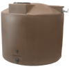Bushman 1000 Gallon Dark Brown Vertical Water Storage Tank