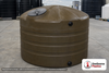 Bushman 730 Gallon Dark Brown Vertical Water Storage Tank. Polyethylene; Dark Brown; dimensions 56.0in H x 74.0in W x 74.0in L; 180.0 lb empty; 1.0 specific gravity rating; fittings: 1 Inlet , 1 Outlet , 1 Manway / Lid; max temp 120 deg  F / 48 deg  C; 3 Year Warranty. Manufacturer part number 40018. Manufactured by Bushman. Sold by OneSource Plastics (https://www.onesourceplastics.com).