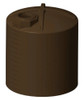 Bushman 3000 Gallon Dark Brown Vertical Water Storage Tank