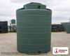 Bushman 4050 Gallon Green Rainwater Collection Storage Tank. 4050 gallon capacity; Polyethylene; Green; dimensions 129.0in H x 101.0in W x 101.0in L; 543.0 lb empty; 1.0 specific gravity rating; fittings: 1 Manway / Lid, 3 Outlets, 1 Inlet; max temp 120 deg  F / 48 deg  C; 3 Year Warranty. Manufacturer part number 40055. Manufactured by Norwesco. Sold by OneSource Plastics (https://www.onesourceplastics.com).