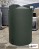 Bushman 1150 Gallon Dark Green Rainwater Collection Tank. Polyethylene; Dark Green; dimensions 90.0in H x 63.0in W x 63.0in L; 165.0 lb empty; 1.0 specific gravity rating; fittings: 1 Inlet , 2 Outlets , 1 Manway / Lid; max temp 120 deg  F / 48 deg  C; 3 Year Warranty. Manufacturer part number 30343. Manufactured by Bushman. Sold by OneSource Plastics (https://www.onesourceplastics.com).