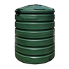 Bushman 330 Gallon Dark Brown Rainwater Collection Storage Tank