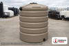 Bushman 330 Gallon Mocha Rainwater Collection Storage Tank. 330 gallon capacity; Polyethylene; Mocha; 63" H x 41" W x 41" L