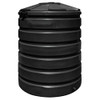 Bushman 330 Gallon Black Rainwater Collection Storage Tank