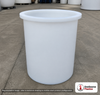 Chem-Tainer 105 Gallon Plastic Open Top Batch Storage Tank. 105.0 gallon capacity; Polyethylene; Natural White; dimensions 24.0in H x 36.0in W x 36.0in L; 45.0 lb empty; 2.0 specific gravity rating; max temp 120 deg  F / 48 deg  C; 3 Year Warranty. Manufacturer part number TC3624AA. Sold by OneSource Plastics (https://www.onesourceplastics.com).
