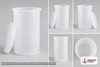 Chem-Tainer 105 Gallon Plastic Open Top Batch Storage Tank