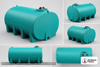 Enduraplas 1350 Gallon Plastic Vertical Liquid Storage Tank