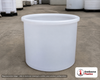 Chem-Tainer 17 Gallon Plastic Open Top Batch Storage Tank. 17.0 gallon capacity; Polyethylene; Natural White; dimensions 16.0in H x 20.0in W x 20.0in L; 9.0 lb empty; 1.9 specific gravity rating; max temp 120 deg  F / 48 deg  C; 3 Year Warranty. Manufacturer part number TC1815AA. Sold by OneSource Plastics (https://www.onesourceplastics.com).