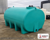 Enduraplas 1750 Gallon Plastic Vertical Liquid Storage Tank in Faint Green. Polyethylene; Green; dimensions 89.0in H x 85.0in W x 85.0in L; 320.0 lb empty; 1.9 specific gravity rating. Manufacturer part number EP-THV01750FG. Sold by OneSource Plastics (https://www.onesourceplastics.com).
