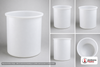 Chem-Tainer 1850 Gallon Plastic Open Top Batch Storage Tank