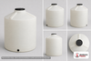 Chem-Tainer 300 Gallon HDPE Vertical Liquid Storage Tank
