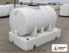 Snyder Industries 335 Gallon HDLPE Chemical Injection Tank in White. 335 gallon capacity; High Density Linear Polyethylene