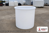 Chem-Tainer 360 Gallon Plastic Open Top Batch Storage Tank. 360 gallon capacity; Polyethylene; Natural White; 48" H x 48" W