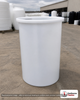 Chem-Tainer 550 Gallon Plastic Open Top Batch Storage Tank. 550 gallon capacity; Polyethylene; Natural White; 72" H x 48" W